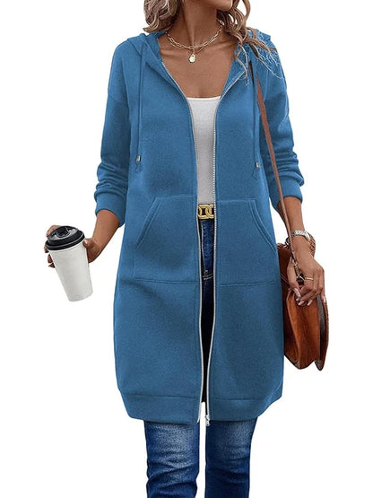 Limited Time Deal: Women’s Casual Zip-Up Hoodies