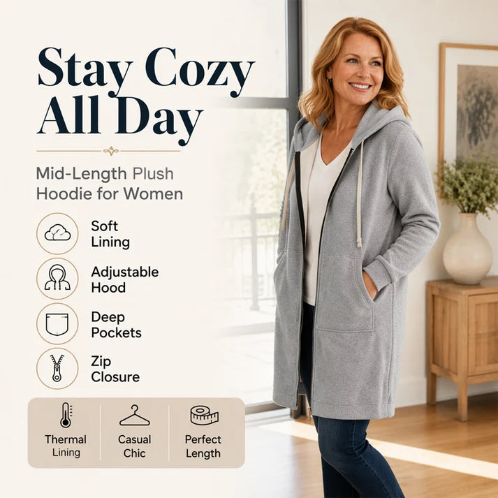 Limited Time Deal: Women’s Casual Zip-Up Hoodies