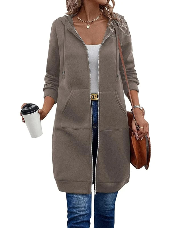 Limited Time Deal: Women’s Casual Zip-Up Hoodies