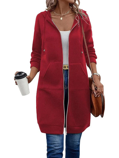 Limited Time Deal: Women’s Casual Zip-Up Hoodies