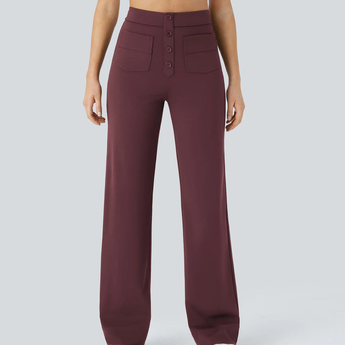Women's Casual High Waist Stretch Pants