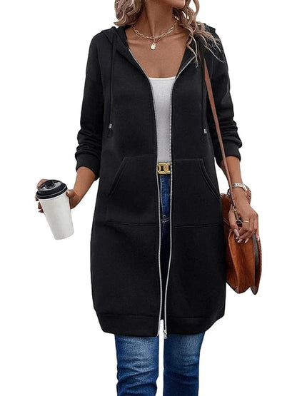 Limited Time Deal: Women’s Casual Zip-Up Hoodies