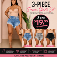 Neutral Street Denim Trio (3 Pack)