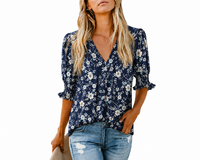 NAVY FLORAL