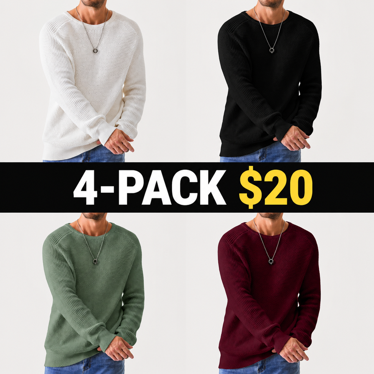 Men's Classic Crewneck Sweater