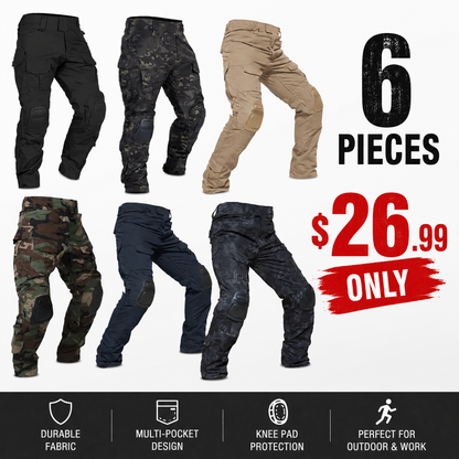 Men's Tactical Cargo Pants with Knee Pads