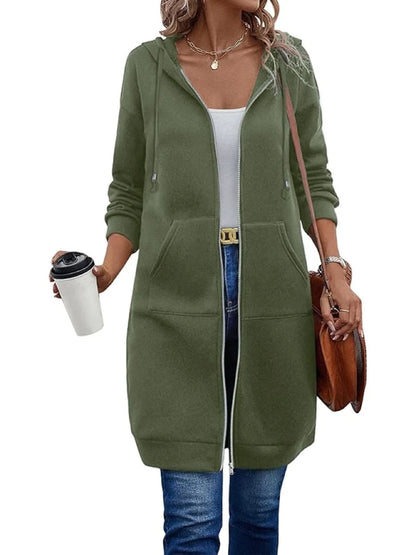 Limited Time Deal: Women’s Casual Zip-Up Hoodies