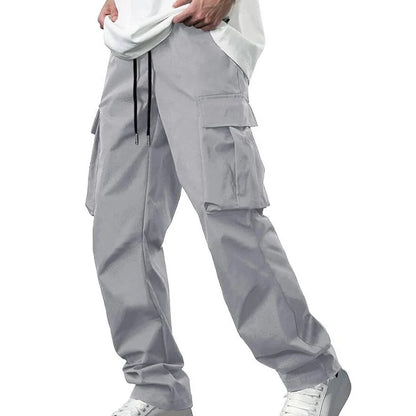 Men’s Cargo Pants – Casual Relaxed Fit Multi-Pocket Utility Pants