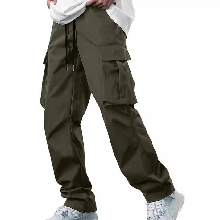 Men’s Cargo Pants – Casual Relaxed Fit Multi-Pocket Utility Pants
