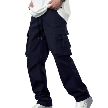 Men’s Cargo Pants – Casual Relaxed Fit Multi-Pocket Utility Pants
