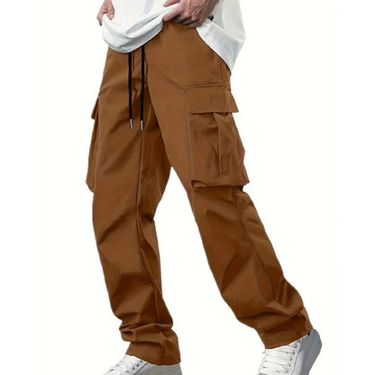 Men’s Cargo Pants – Casual Relaxed Fit Multi-Pocket Utility Pants