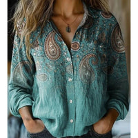 TEAL PAISLEY